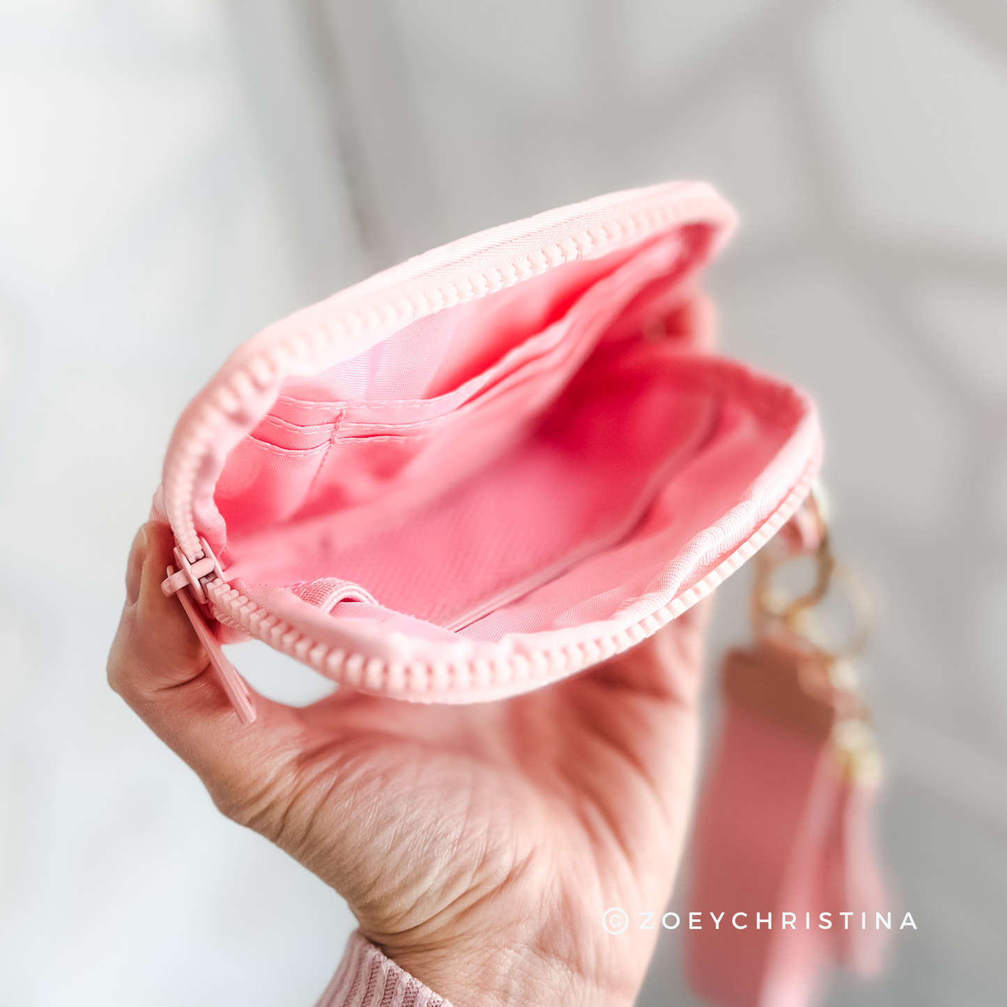Tassel Zipper Wristlet Wallet