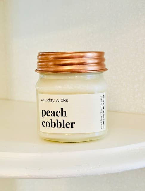 Farmhouse Candles - Copper - 100% Soy Wax Wood Wick -Rustic