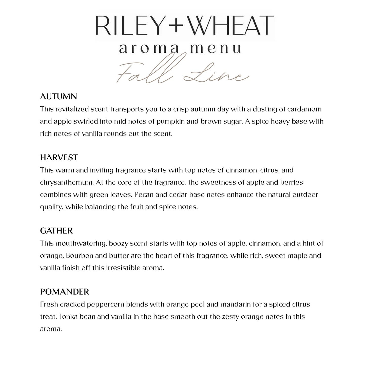 Fall Edit Reed Diffuser 