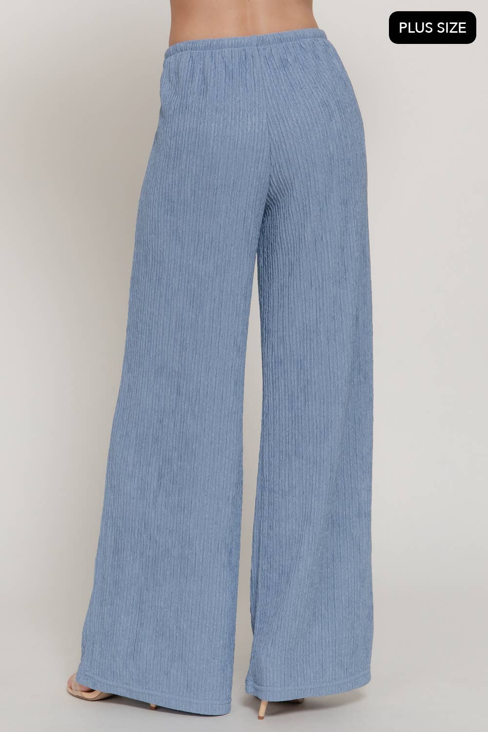 PLUS Crinkle Pallazo Pant