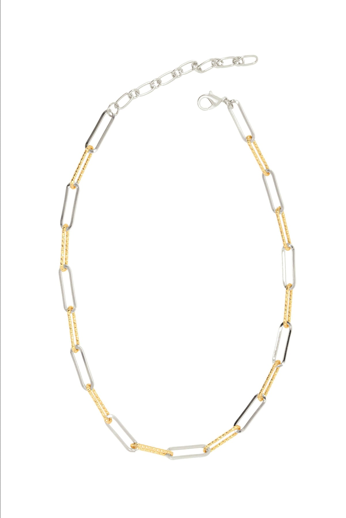 16.5+ Paperclip Chain Necklace