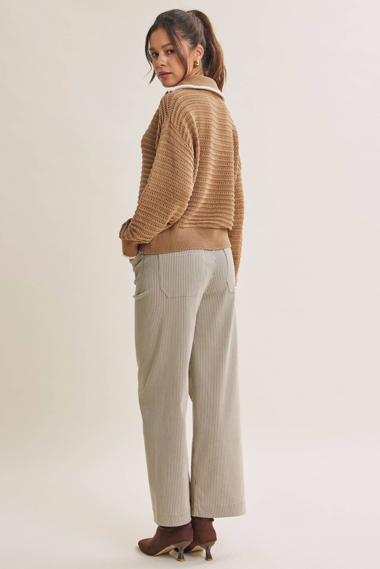 Mountain Air Crochet 1/4 Zip