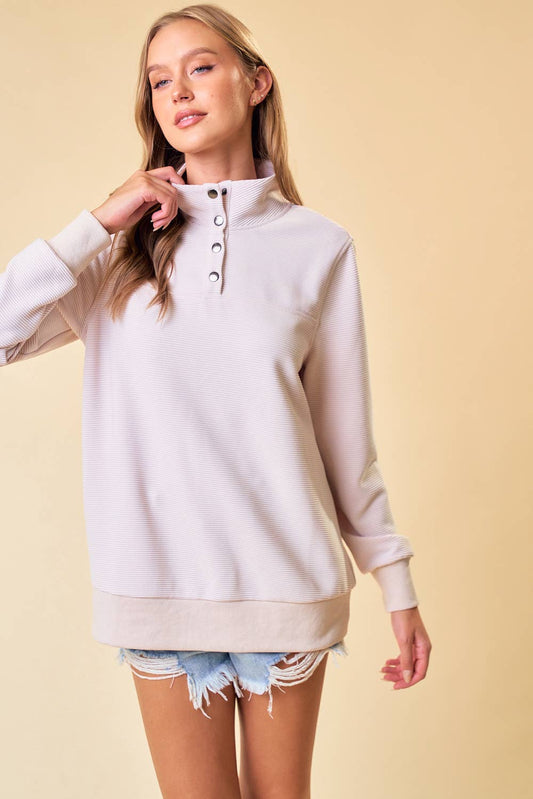 Snap out of it Pullover