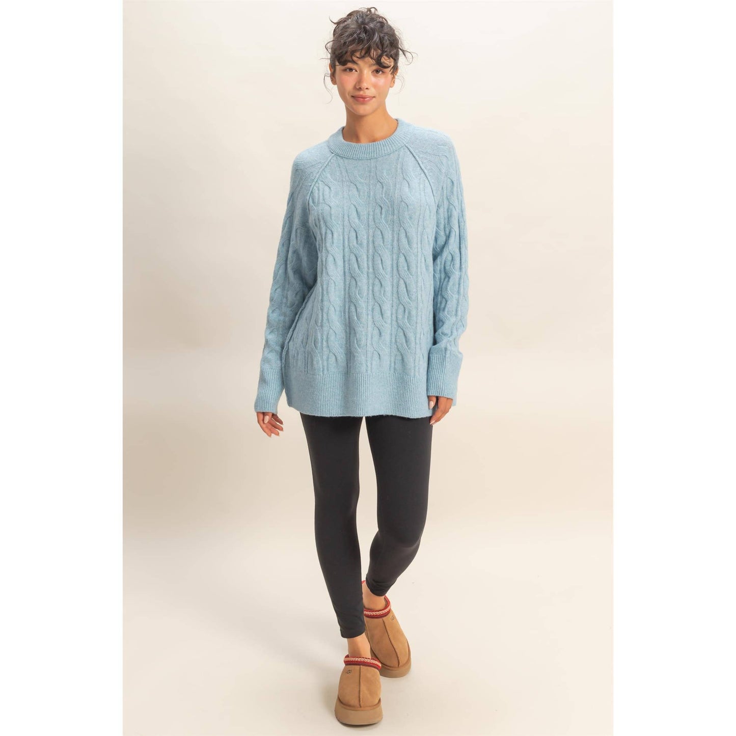 Cabin Fever Cable Knit Sweater