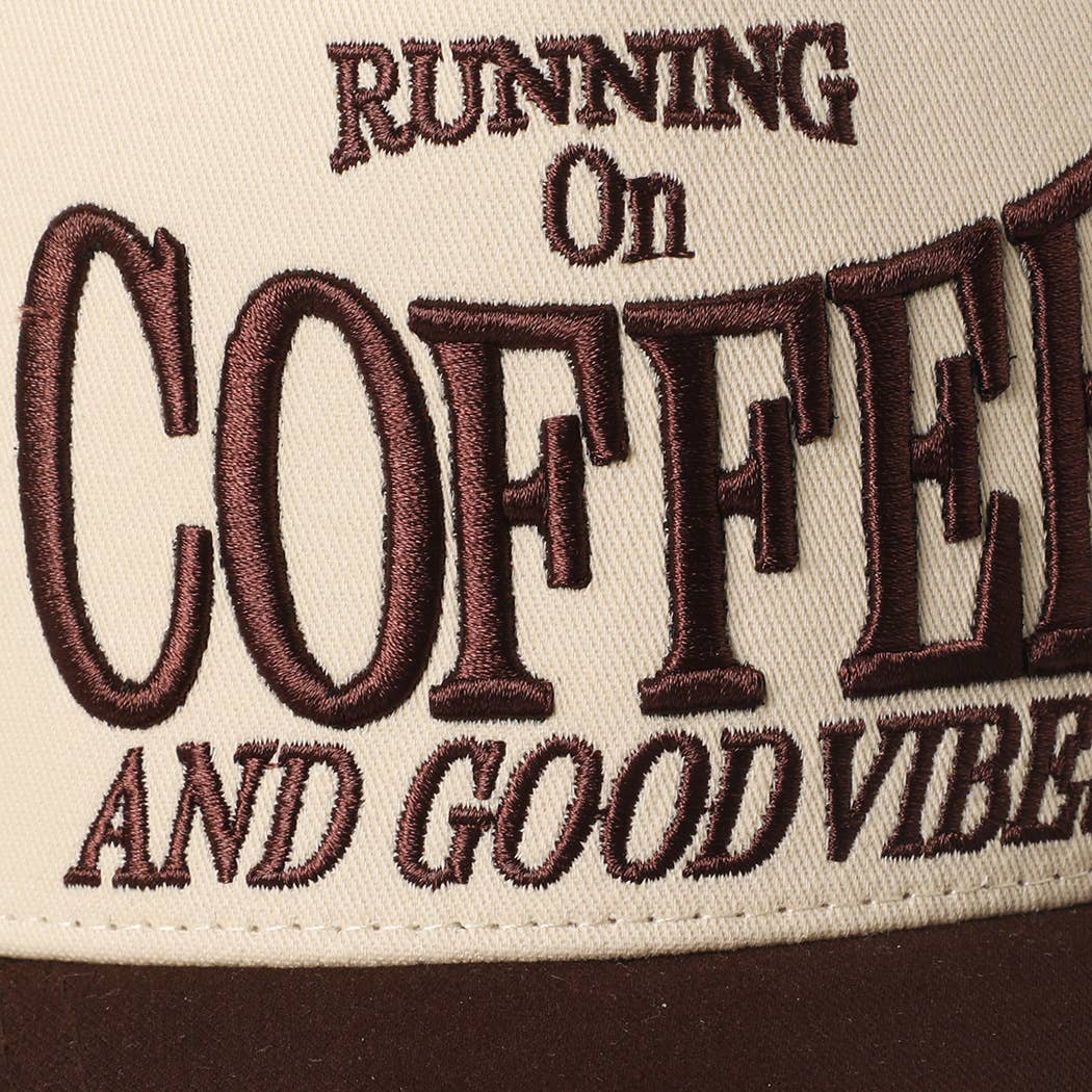 RUNNING ON COFFEE Trucker