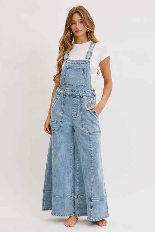 Denim Hippie Boho Overalls