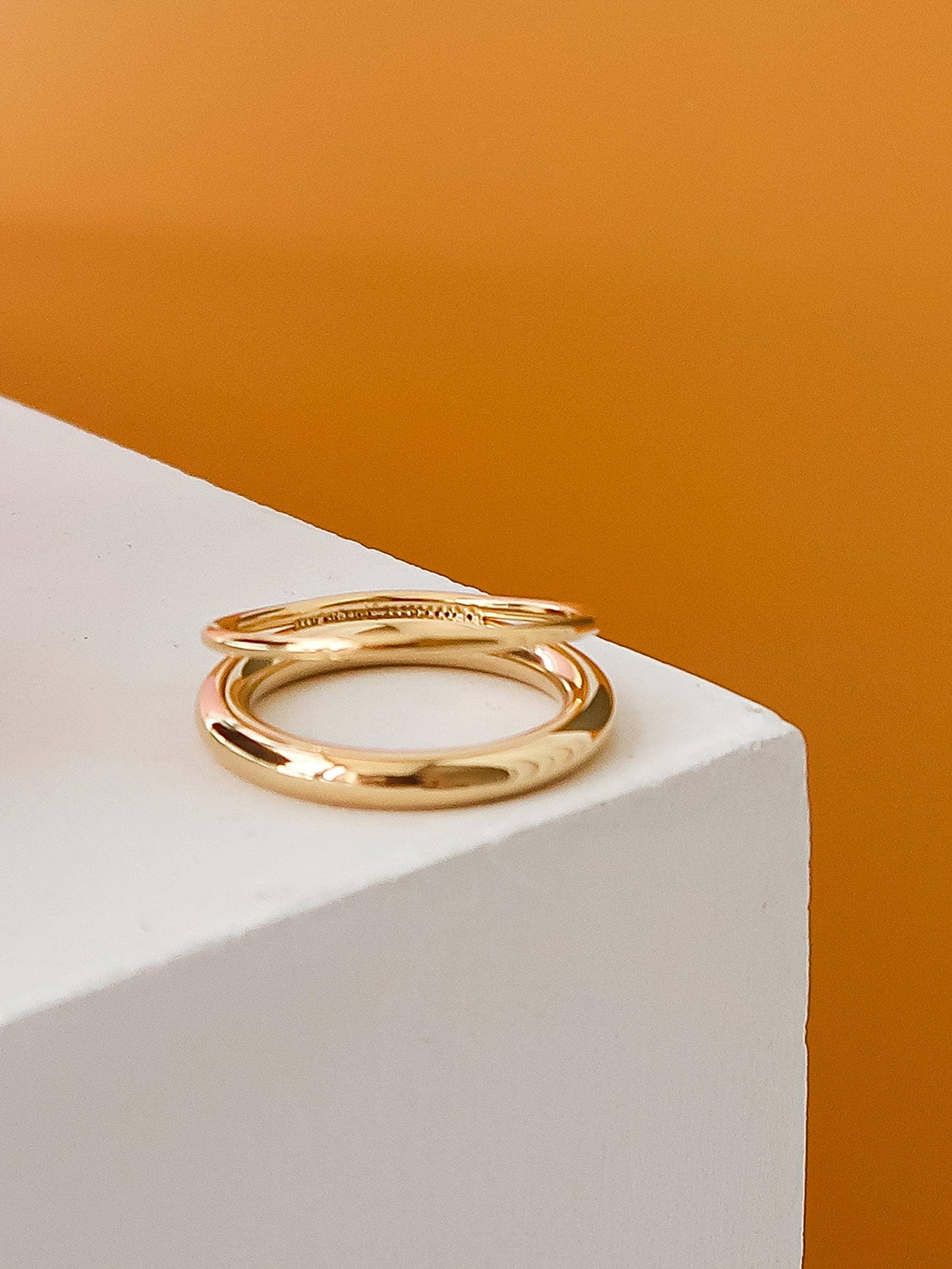 Harvey Non-Tarnish Classic Double Band Ring