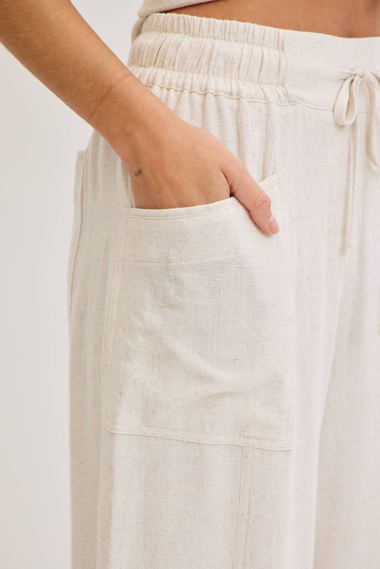 Jet Setting Linen Pant
