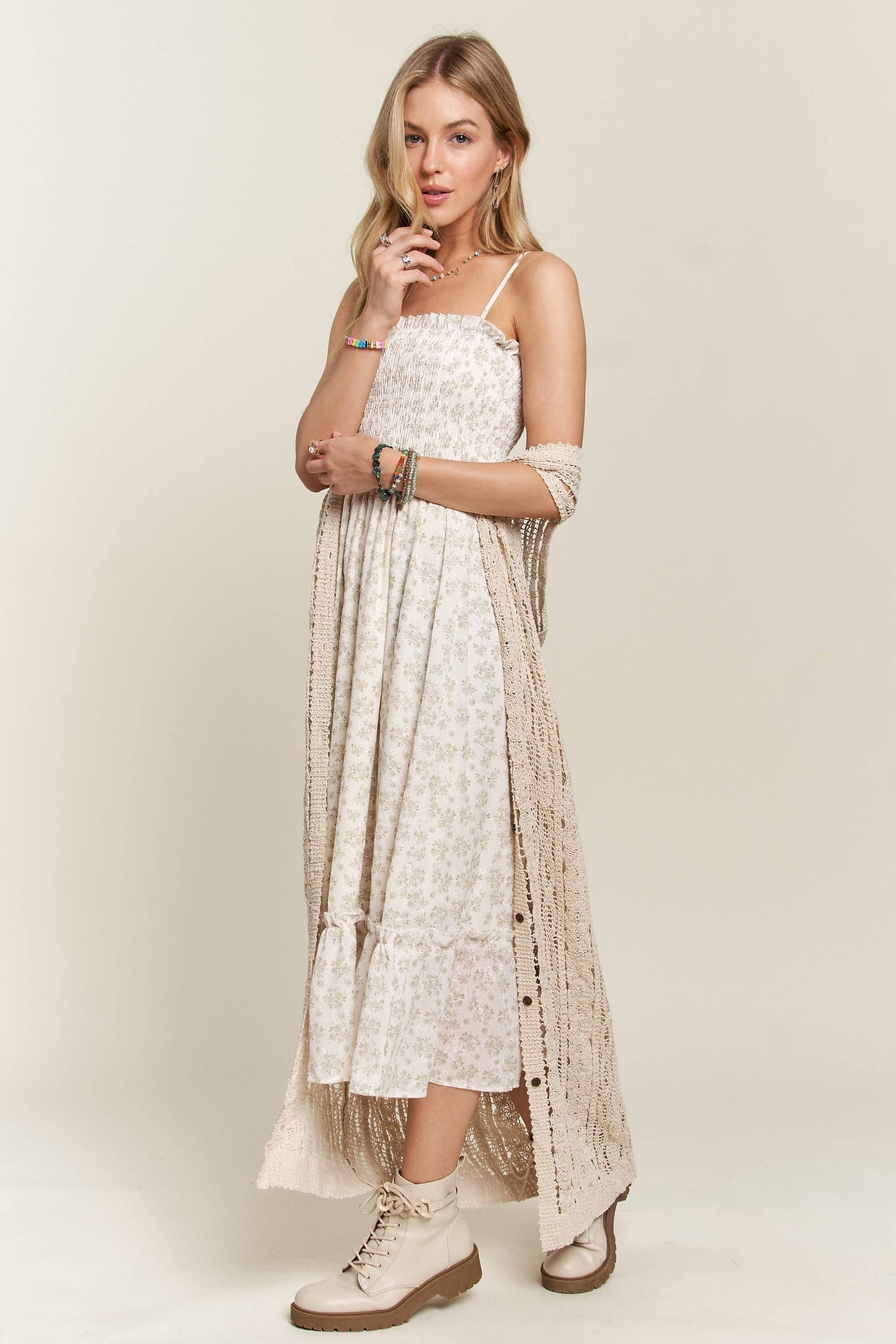 Frolic through the Flowers Maxi Dress