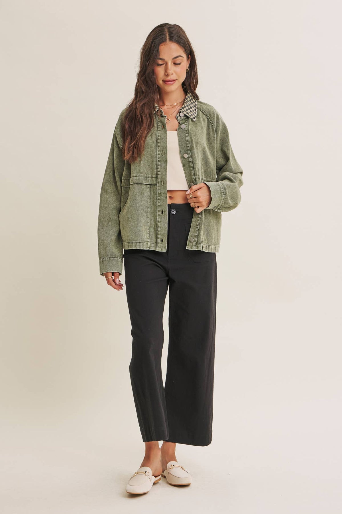 HERITAGE FIELD MINERAL-WASHED COTTON TWILL JACKET