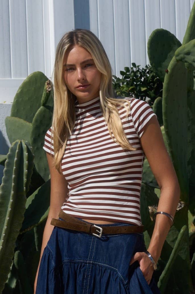 Mabel Mockneck Top