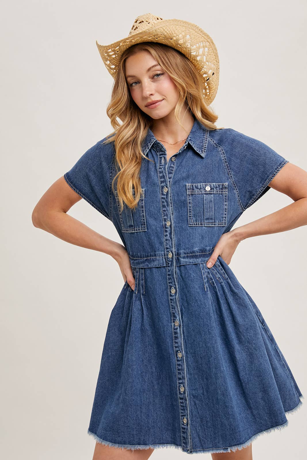 Rodeo Nights Tie Dress