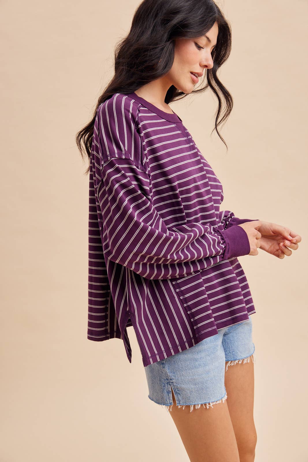 Falling for You Striped top