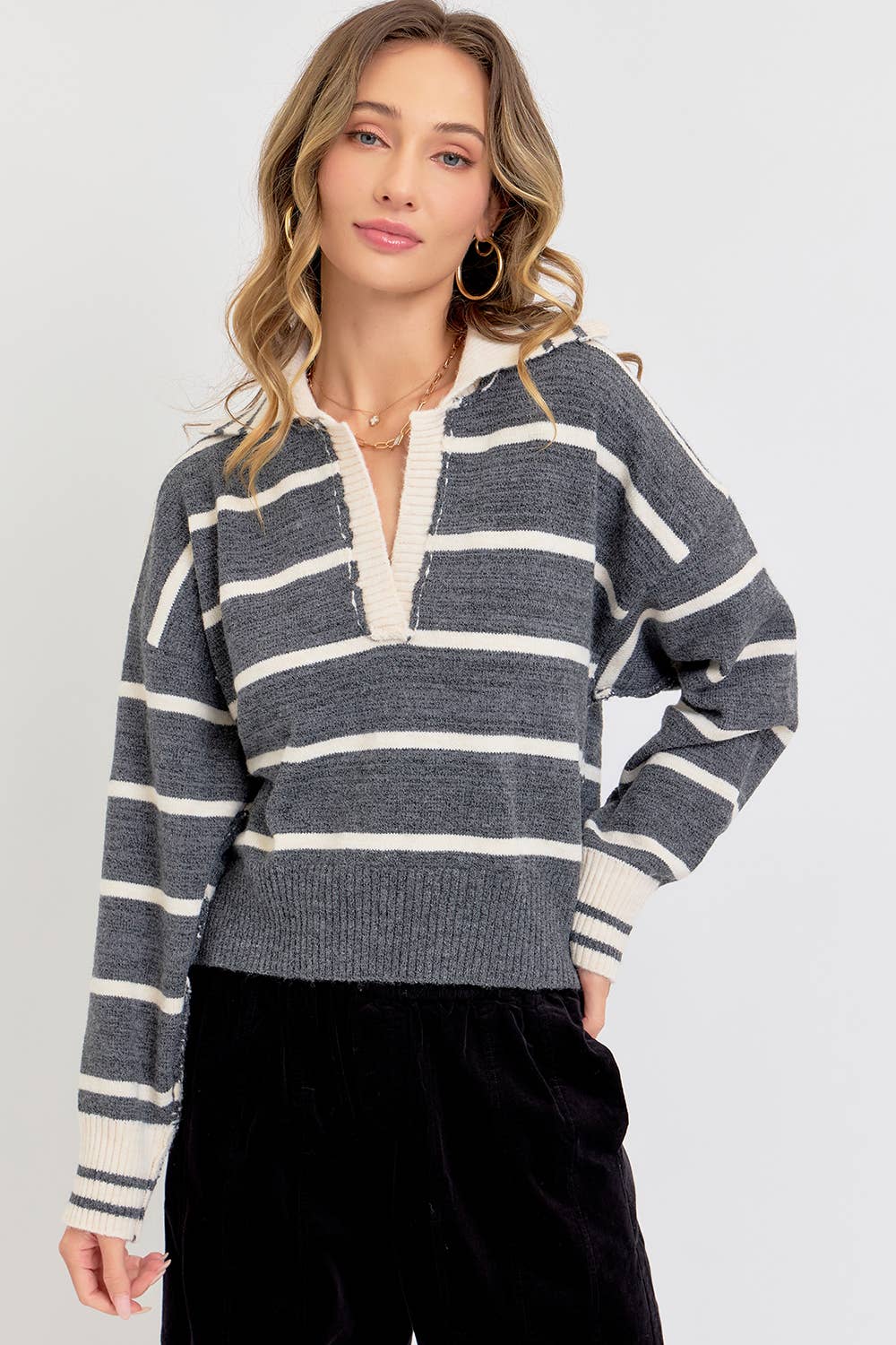 Savannah Collared Sweater