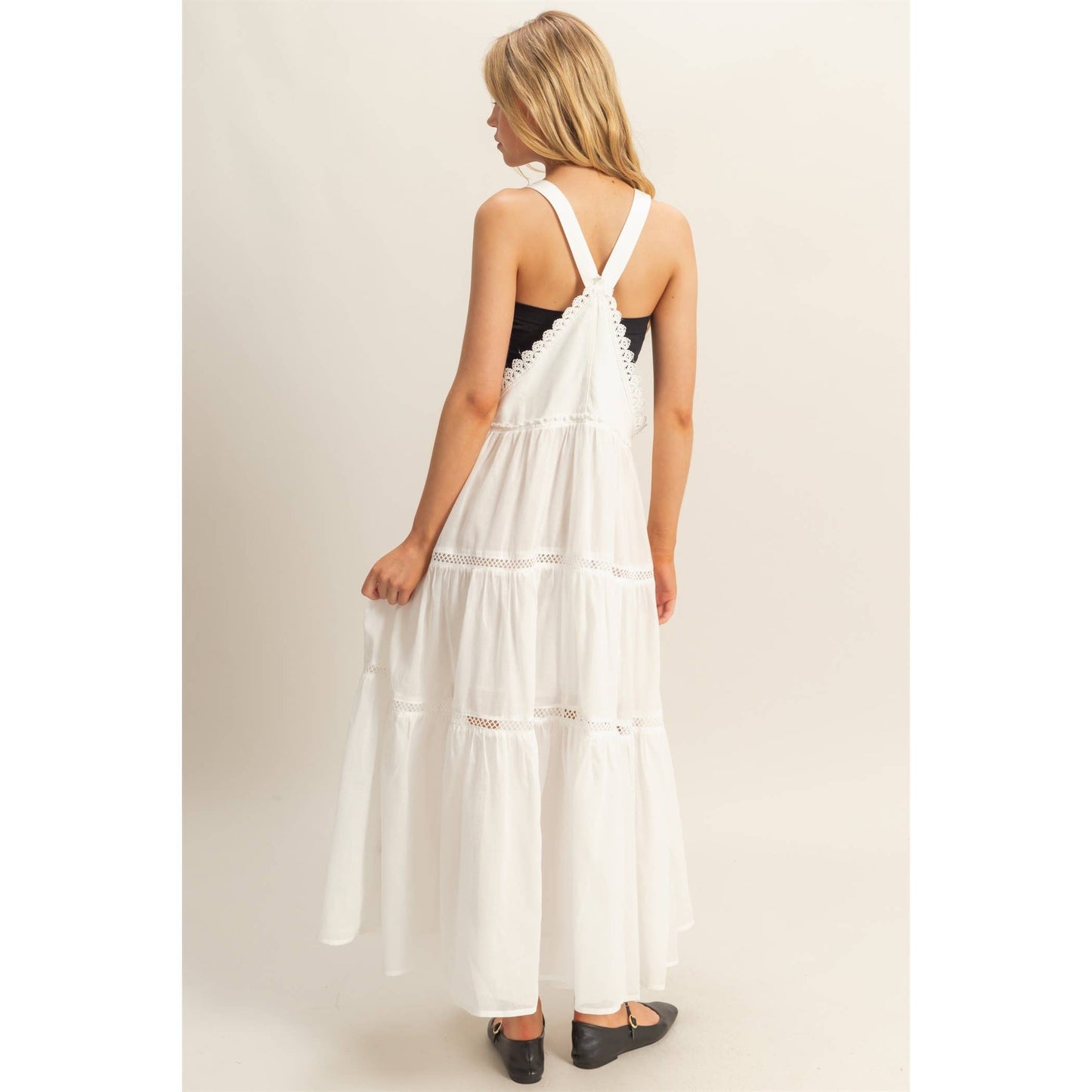 Tiers of Lace Maxi Dress