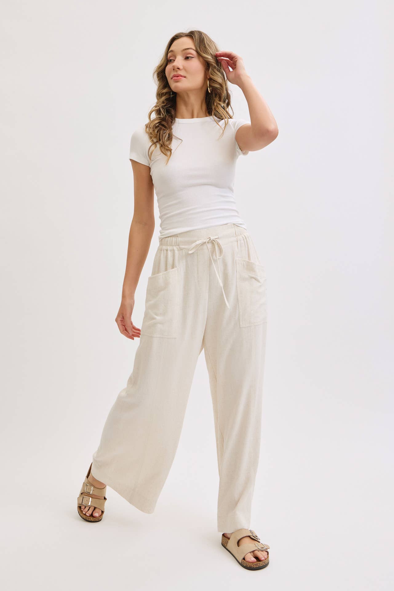 Jet Setting Linen Pant
