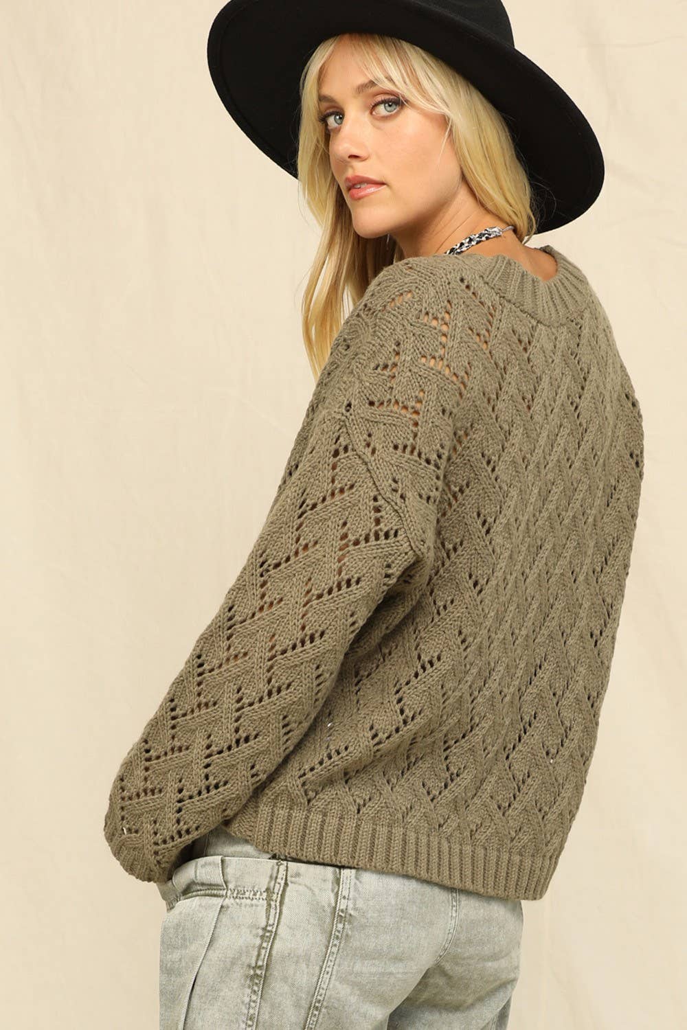 Diamond Daisy Sweater