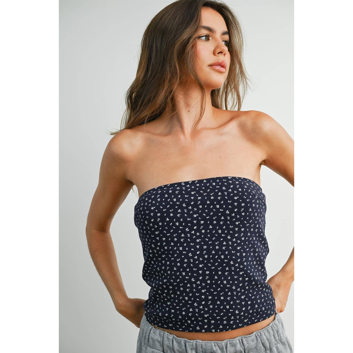 Fiona Floral Tube Top