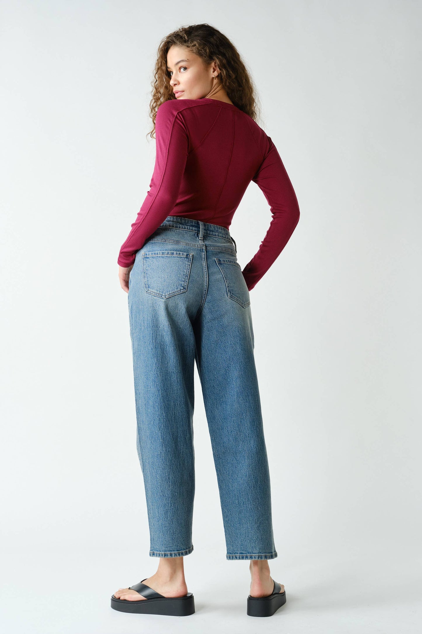 Go with the Flo Henley Top