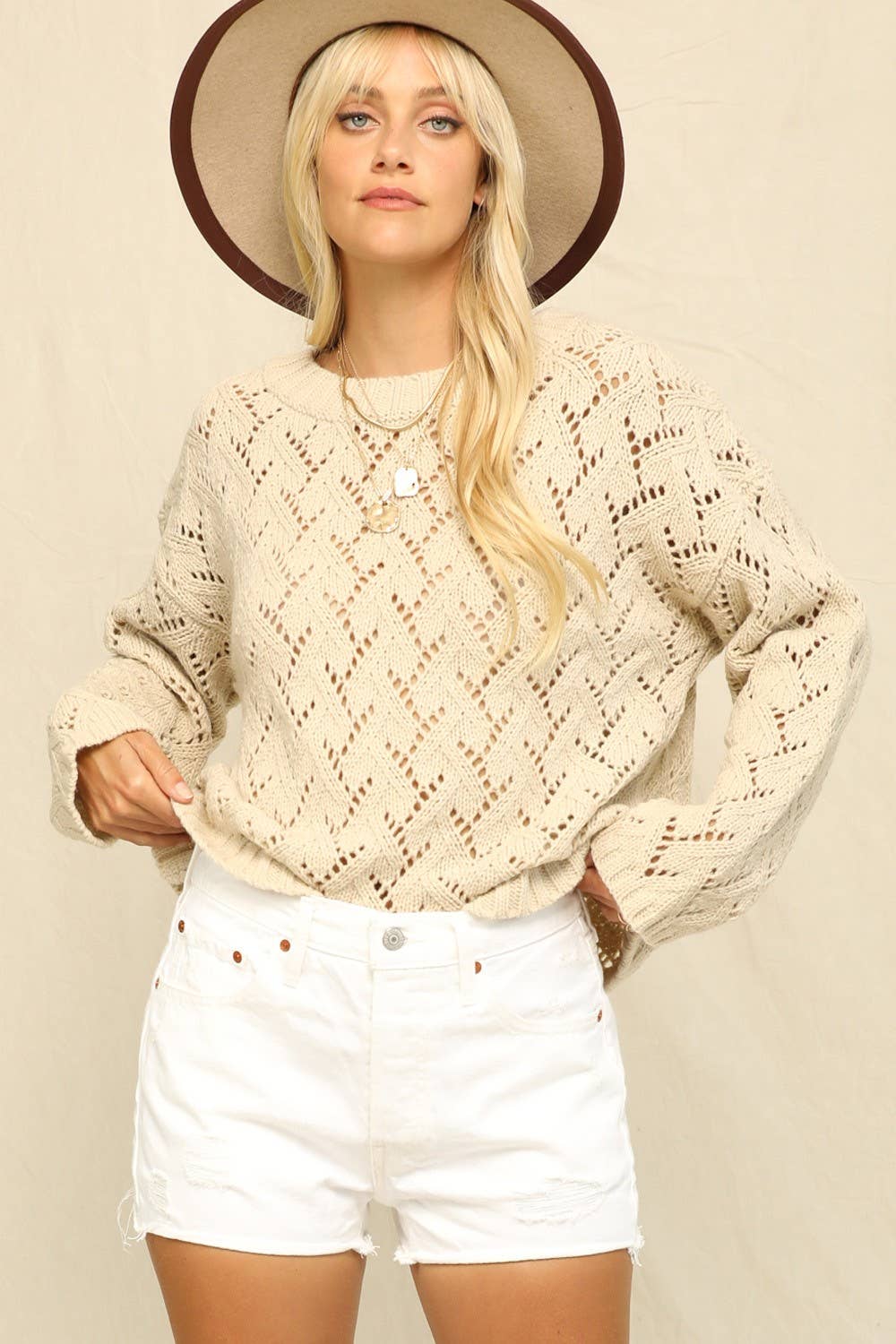 Diamond Daisy Sweater