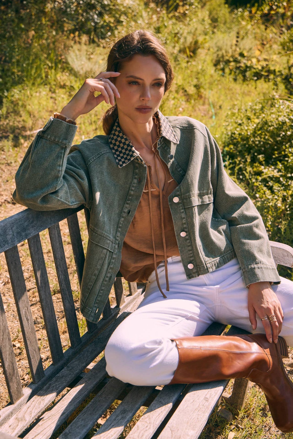 HERITAGE FIELD MINERAL-WASHED COTTON TWILL JACKET