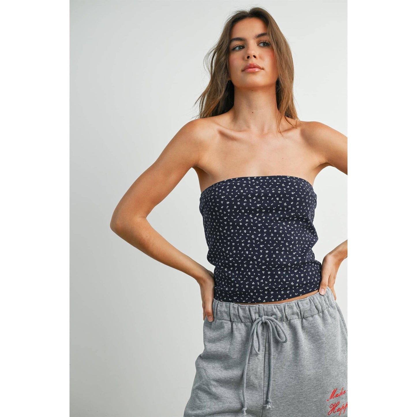 Fiona Floral Tube Top
