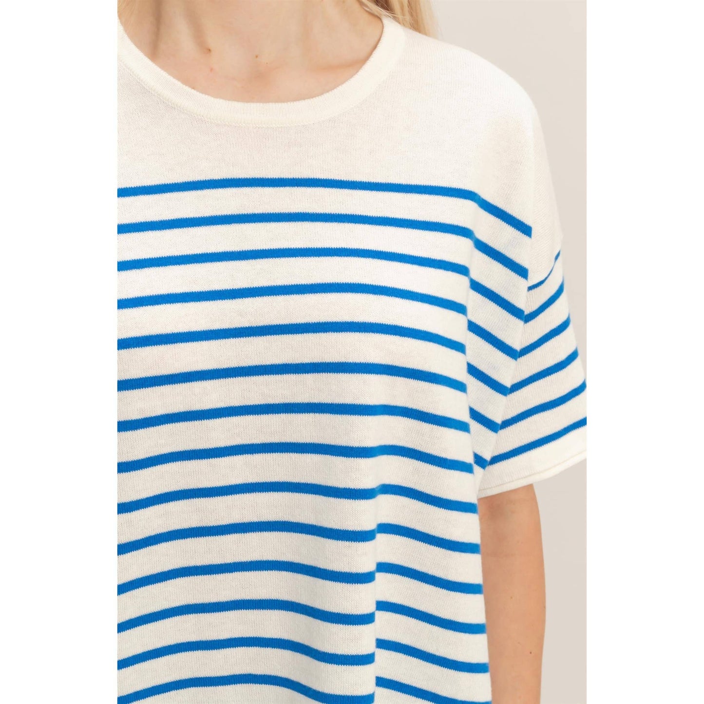 Piper Striped Sleeve Top