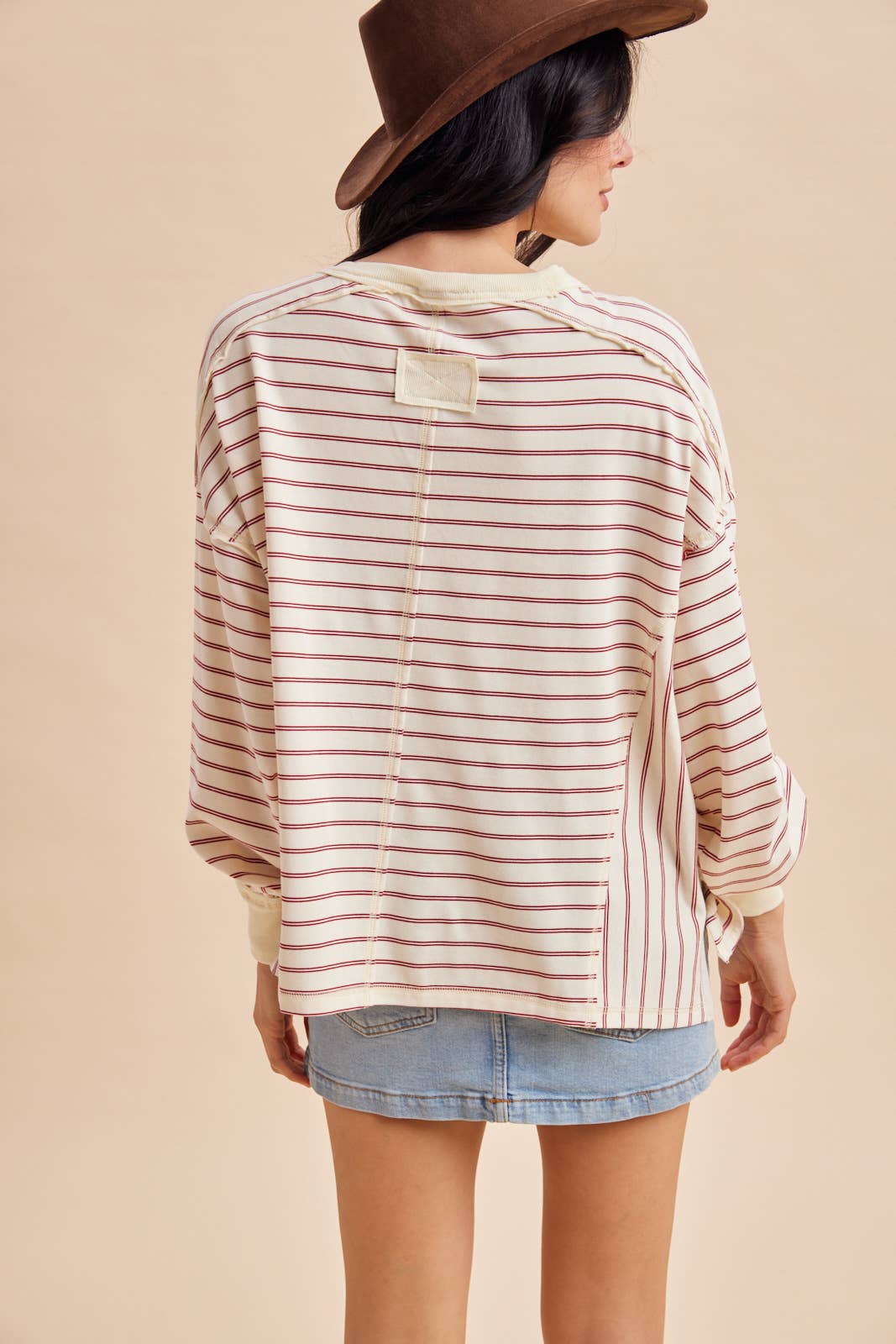 Falling for You Striped top