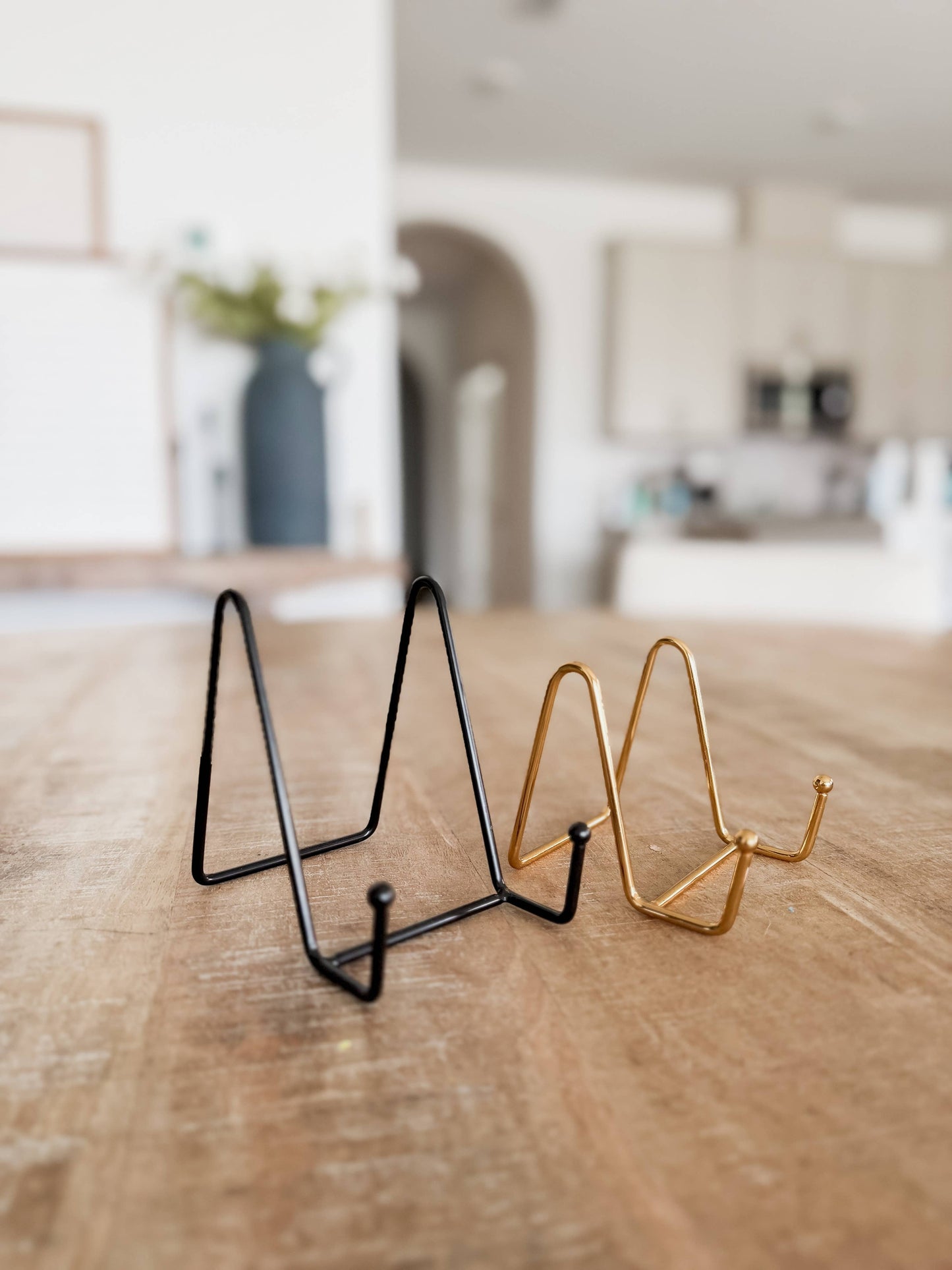 Gold Easel | Wood Arch Easel
