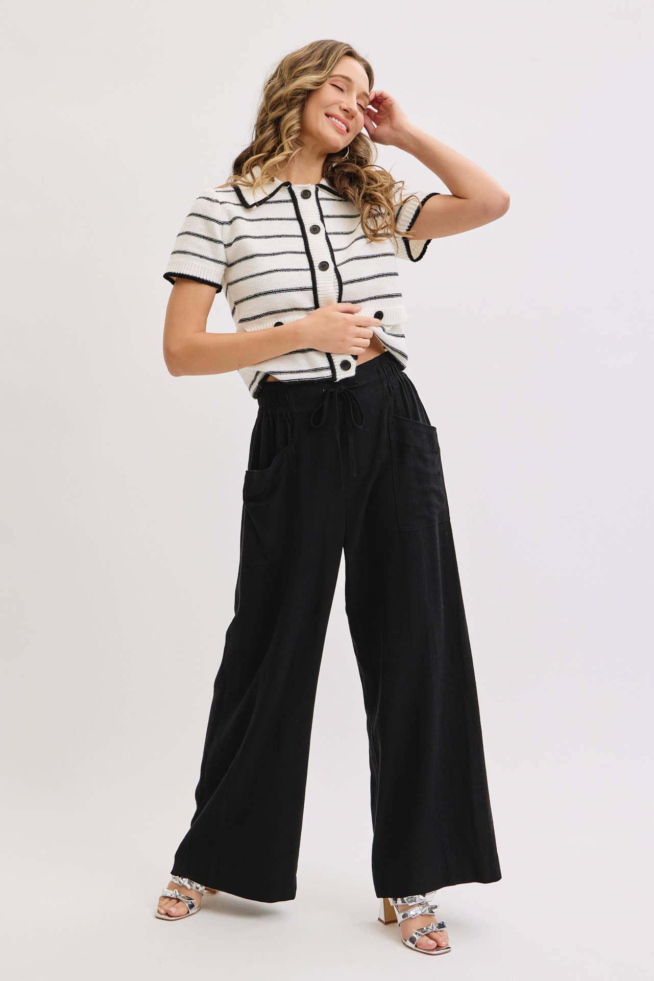 Jet Setting Linen Pant