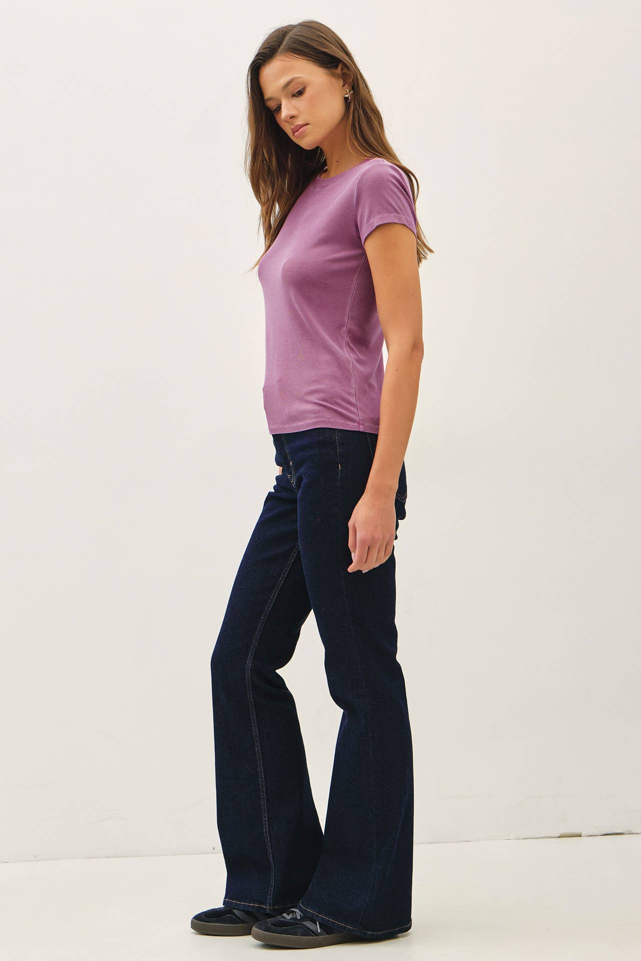 Basic Babe Ribbed Tee