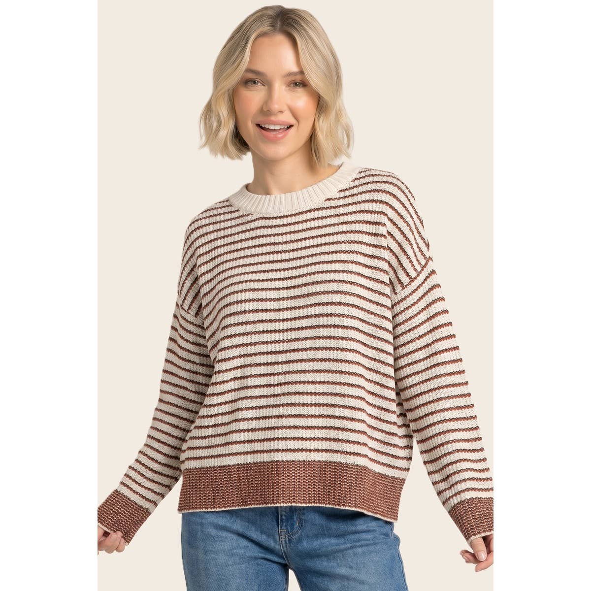 Pretty in Plum Sweater
