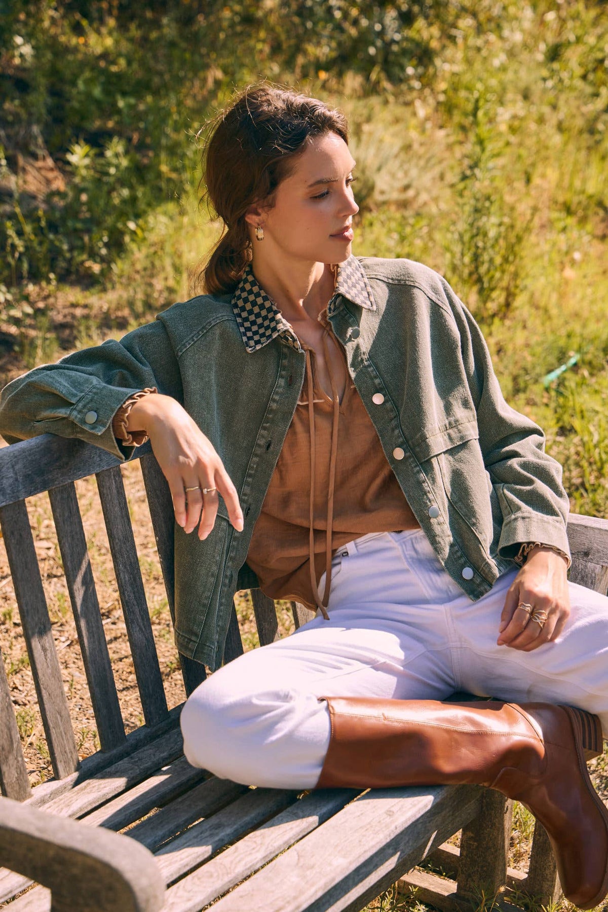 HERITAGE FIELD MINERAL-WASHED COTTON TWILL JACKET