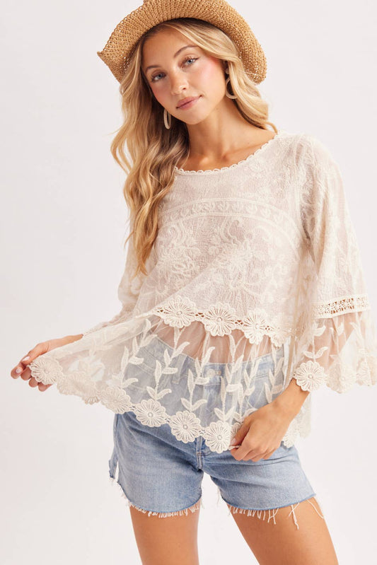 Boho Babe Natural Top