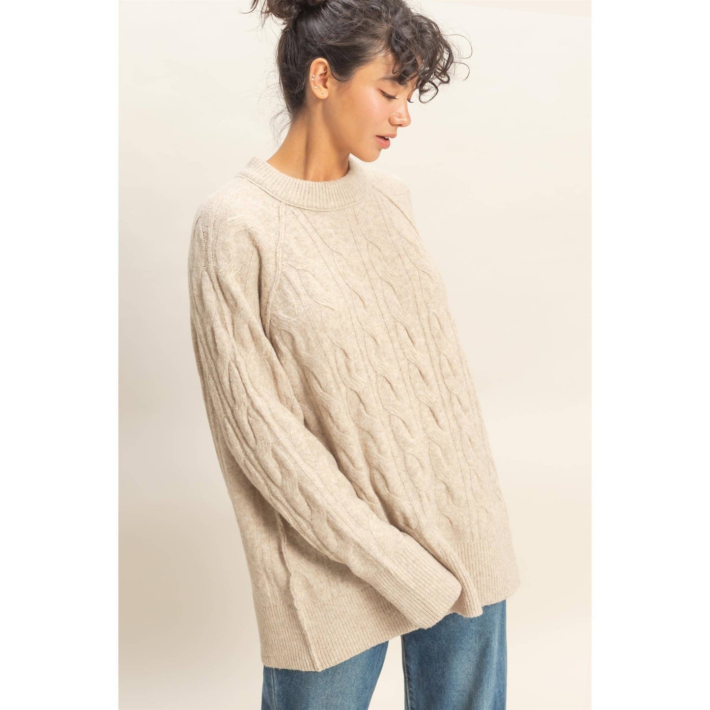 Cabin Fever Cable Knit Sweater