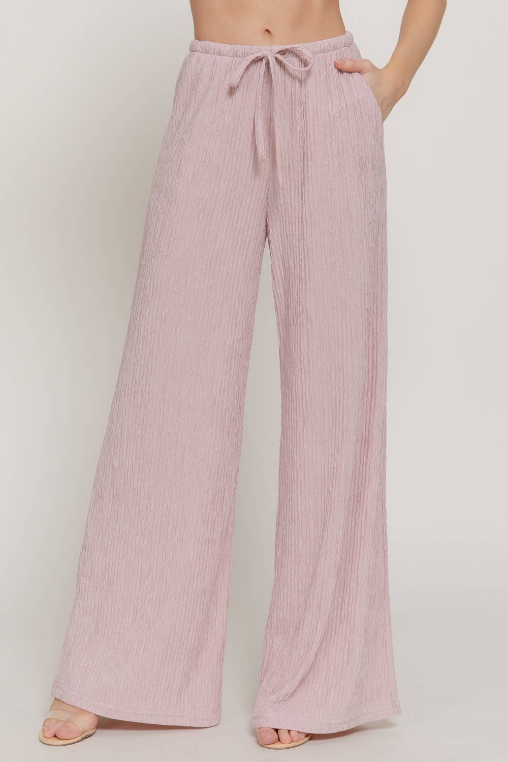 Crinkle Pallazo Pant