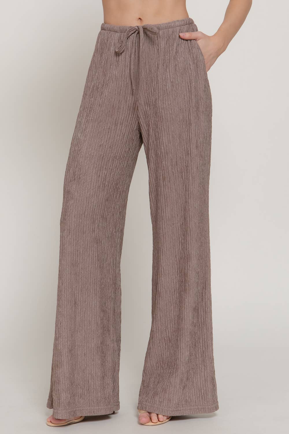 Crinkle Pallazo Pant