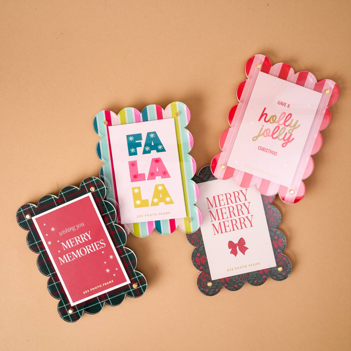 Mini Acrylic Picture Frame Magnet-A Merry Moment