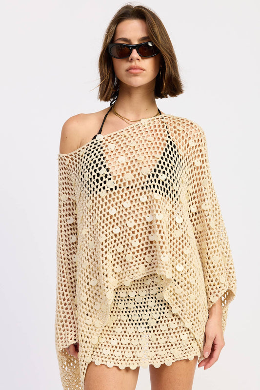 Shelly Poncho Top
