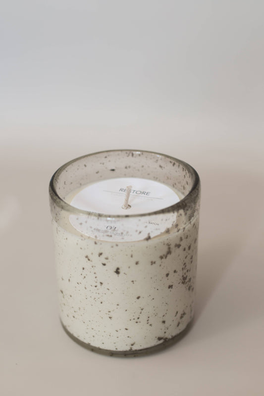 Bubble/Flecked Candle