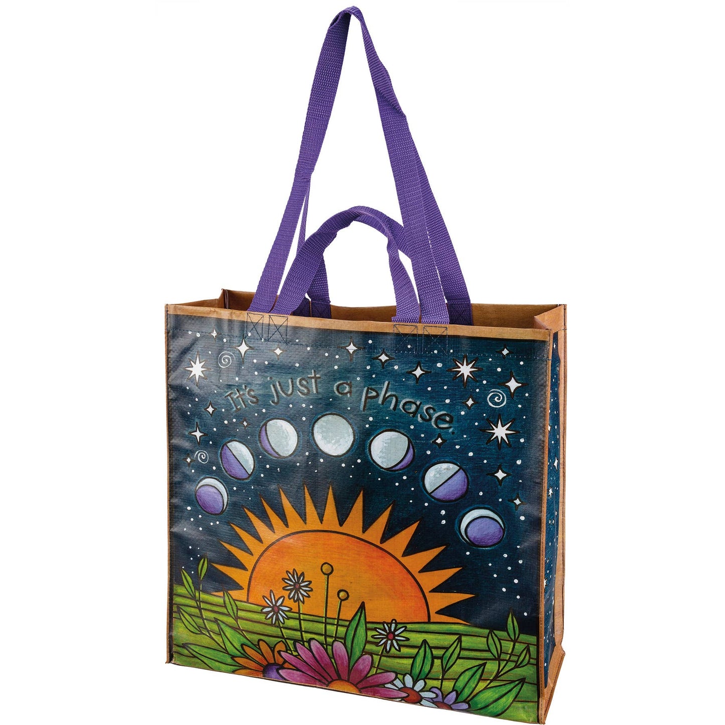 Never Stop Looking Up Market Tote