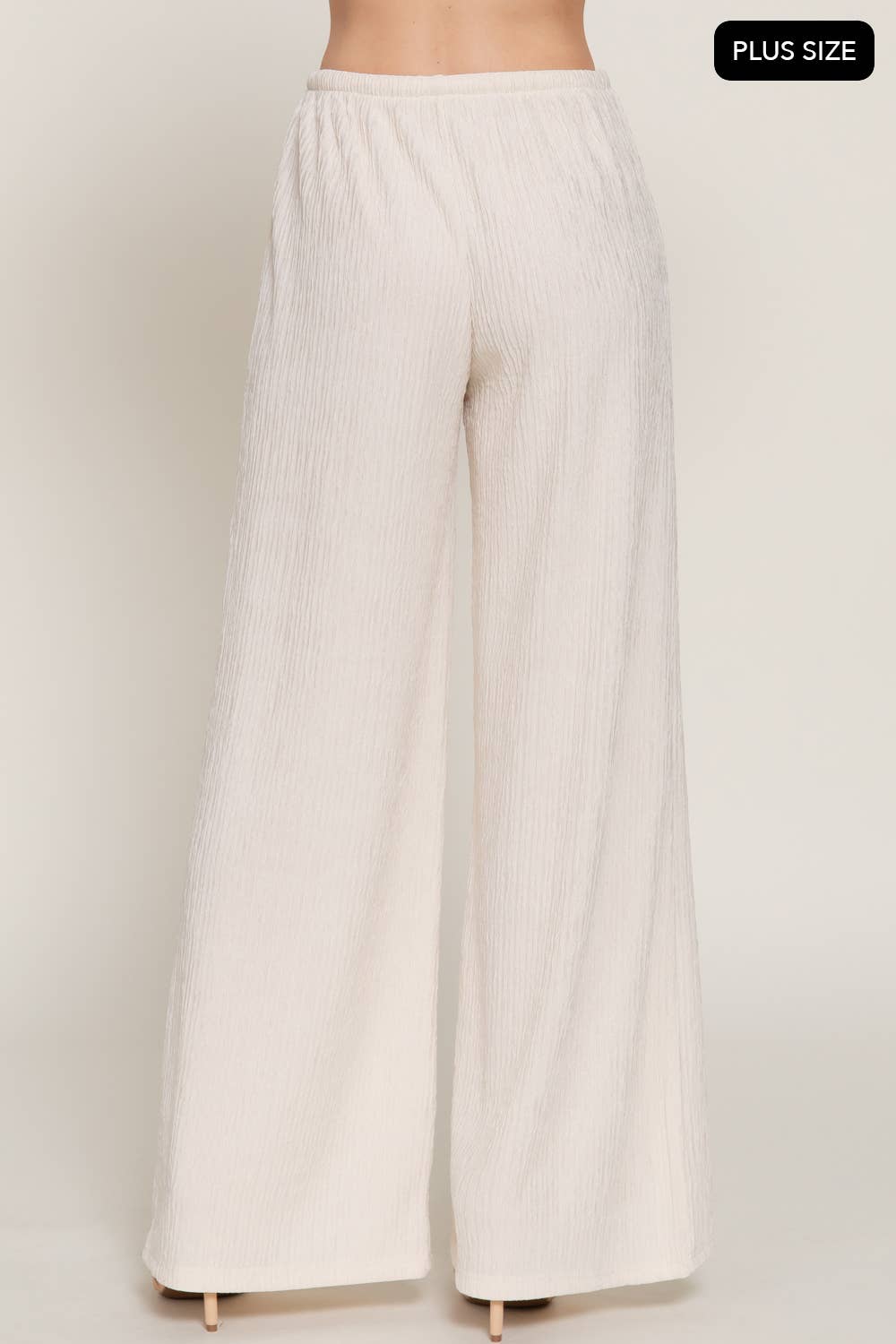 PLUS Crinkle Pallazo Pant