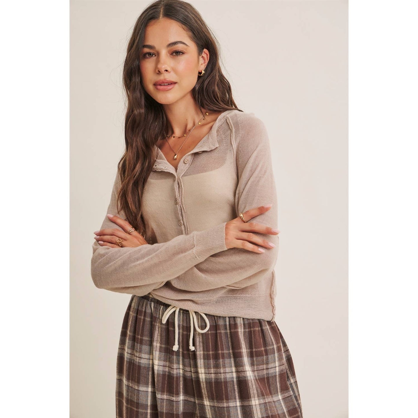 Autumn Sangria Henley