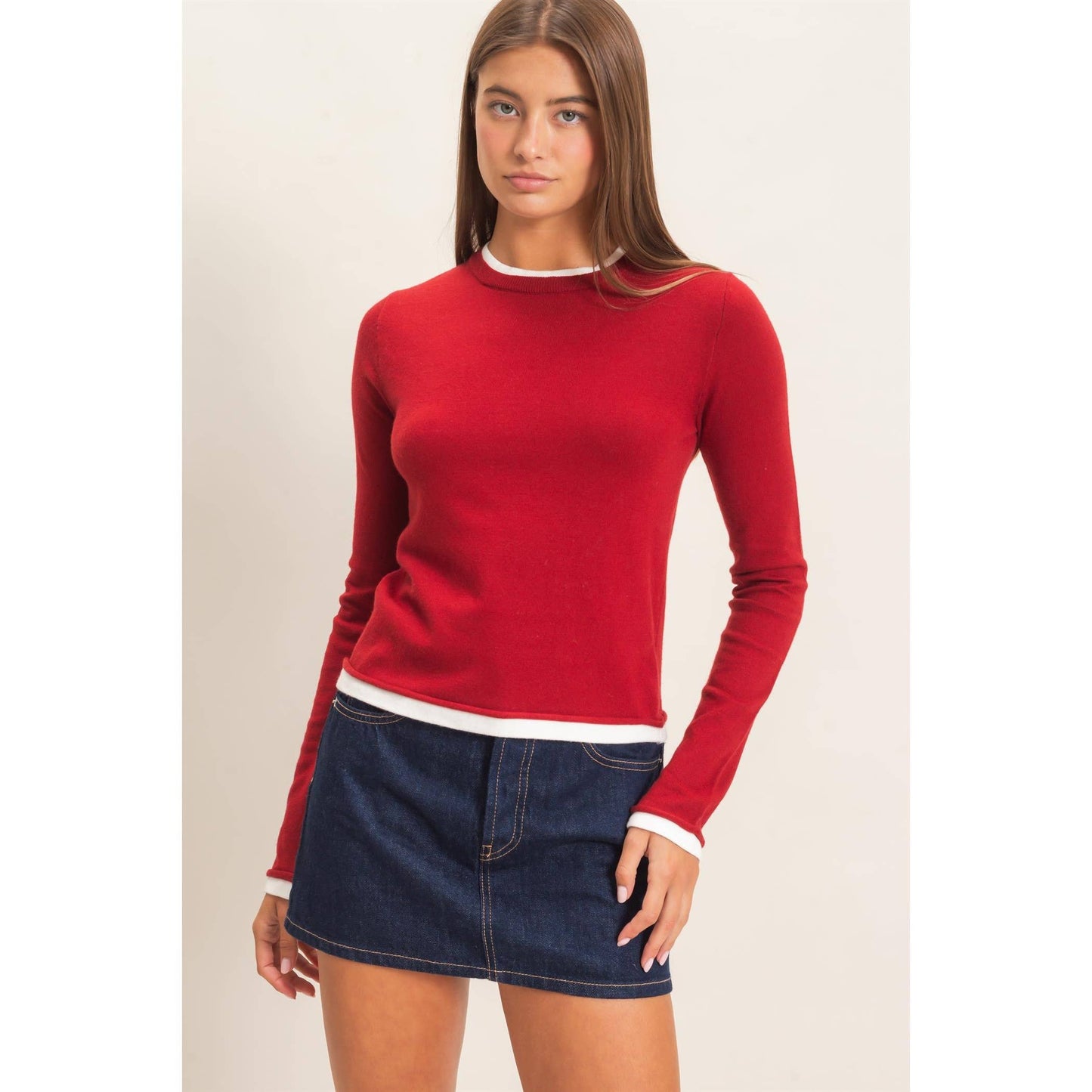 Seeing Double Long Sleeve Top