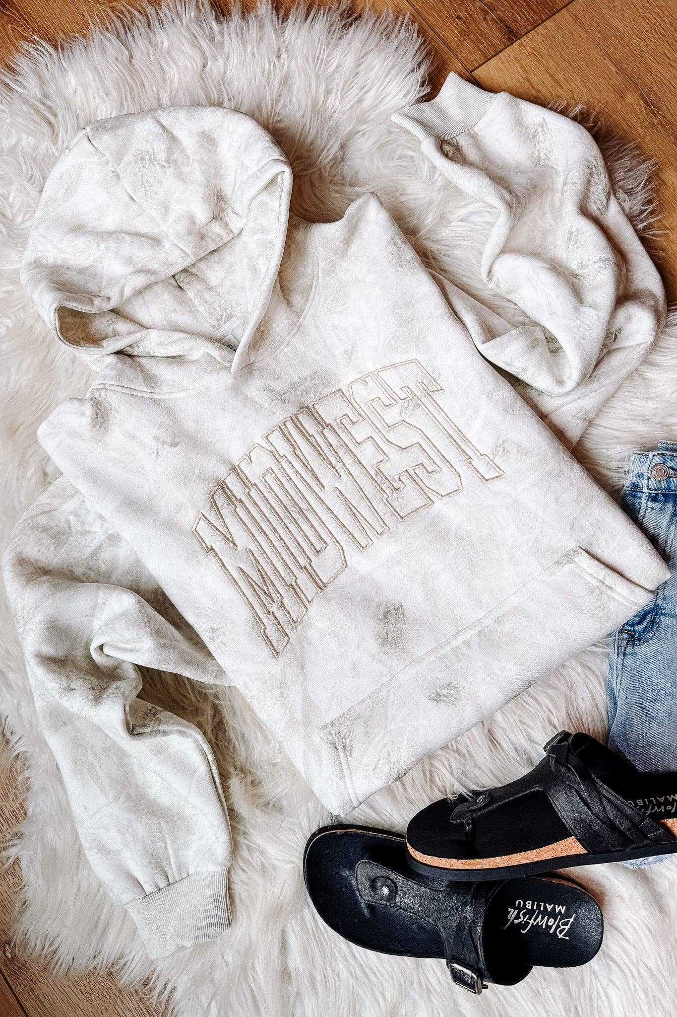 MIDWEST Embroidered Camo Hoodie