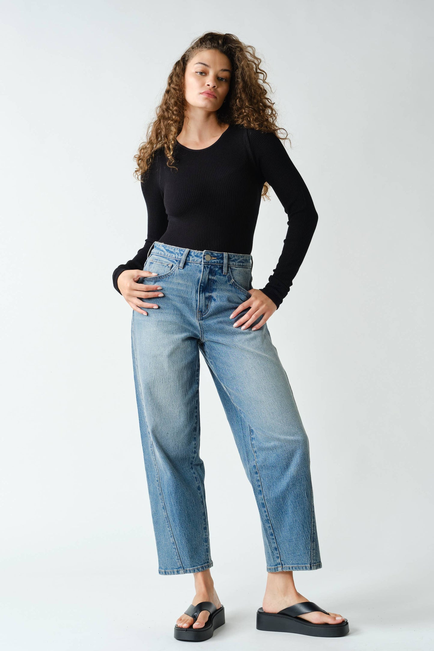 Go with the Flo Ribbed Top