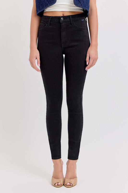 Blackest Black Stretch Skinny Jeans