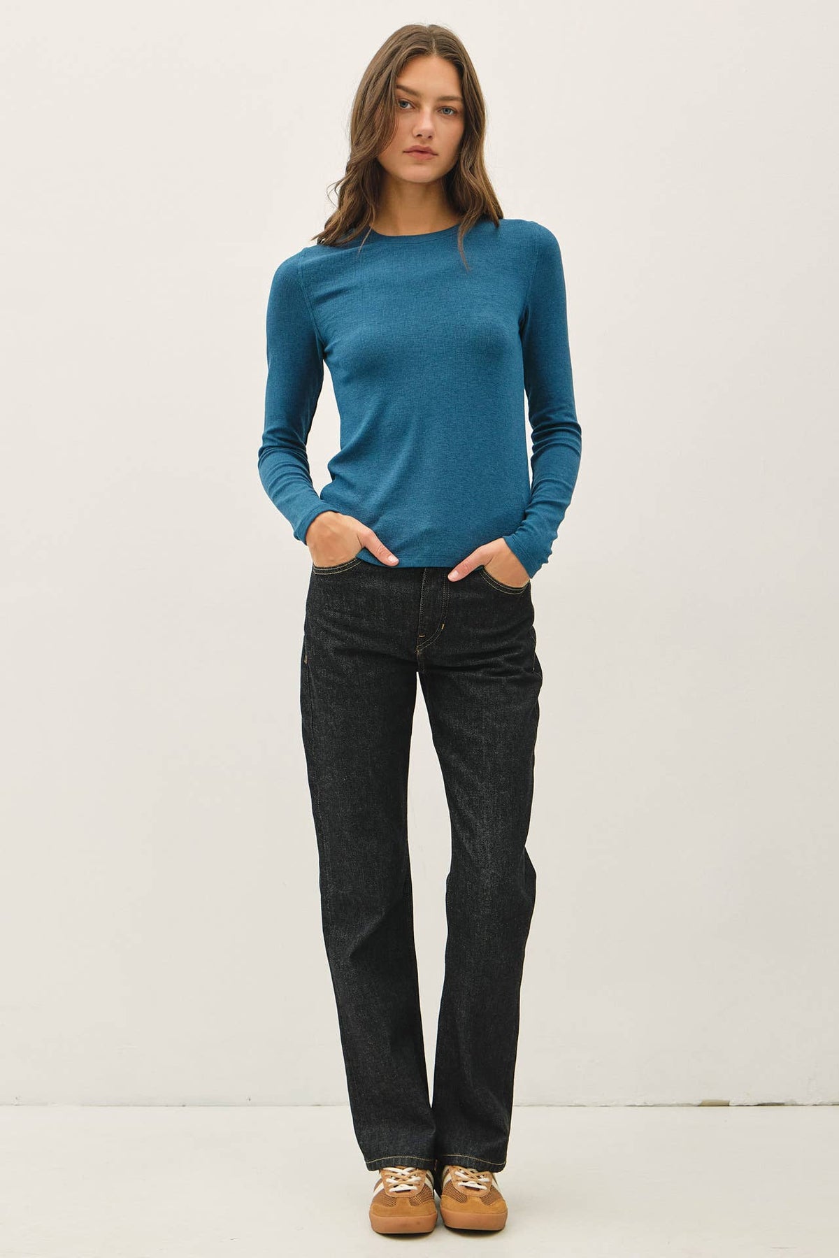 Basic Babe Ribbed Longsleeve