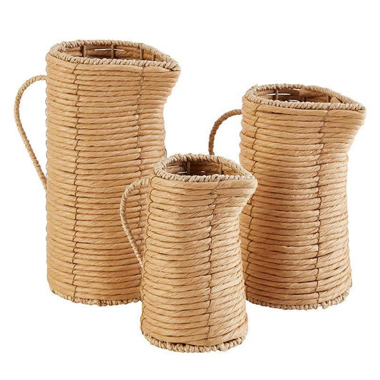 Woven Jug Vases