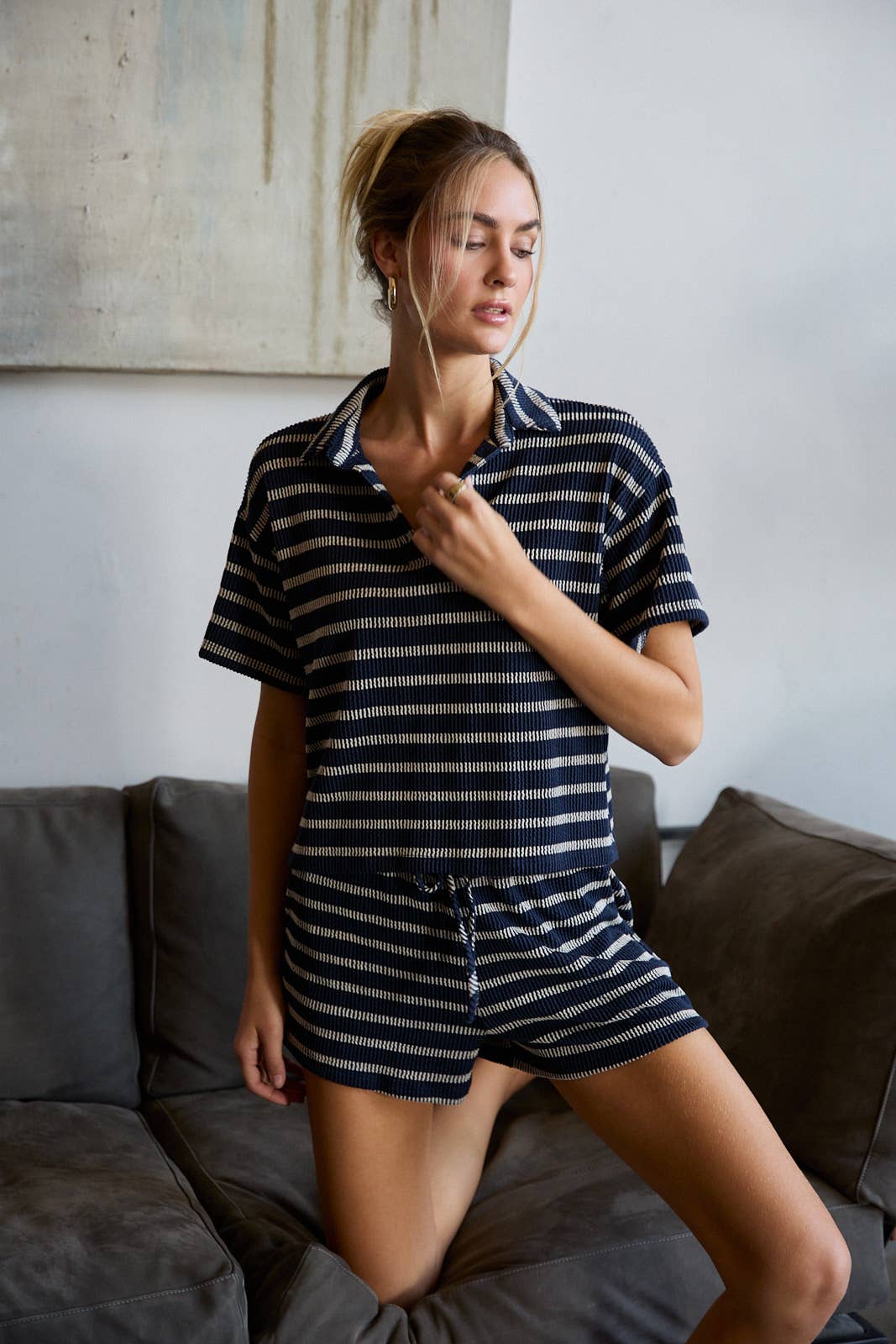 Palm Beach Stripe Top